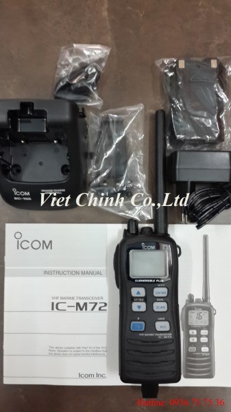 Máy bộ đàm hàng hải ICOM STV160 - Thiết Bị Hàng Hải Việt Chính - Công Ty TNHH Việt Chính